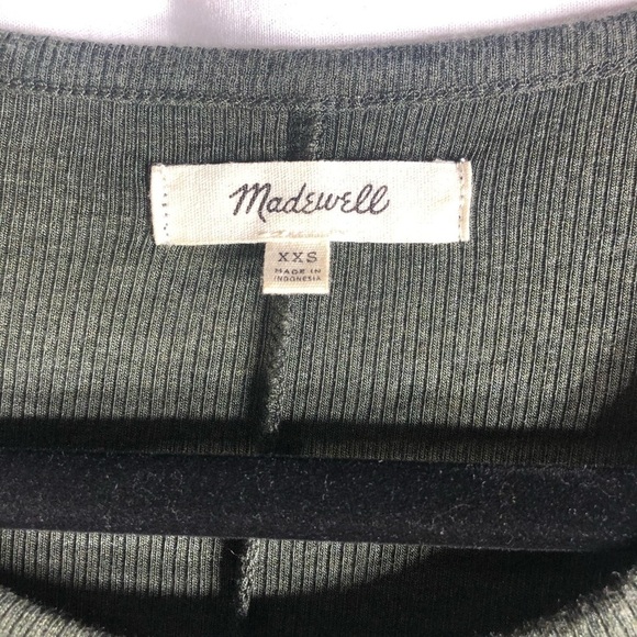 Madewell Ribbed Swingy Tee Dress Size XXS - Picture 4 of 6
